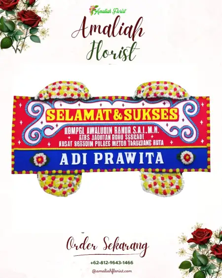 Papan Bunga Ucapan Selamat Gumingsir